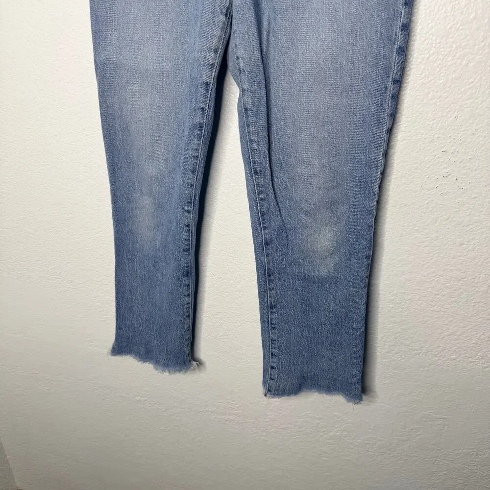 Madewell Womens Jeans Size 27 The Perfect Vintage Jean Light Wash Denim - Picture 13 of 14
